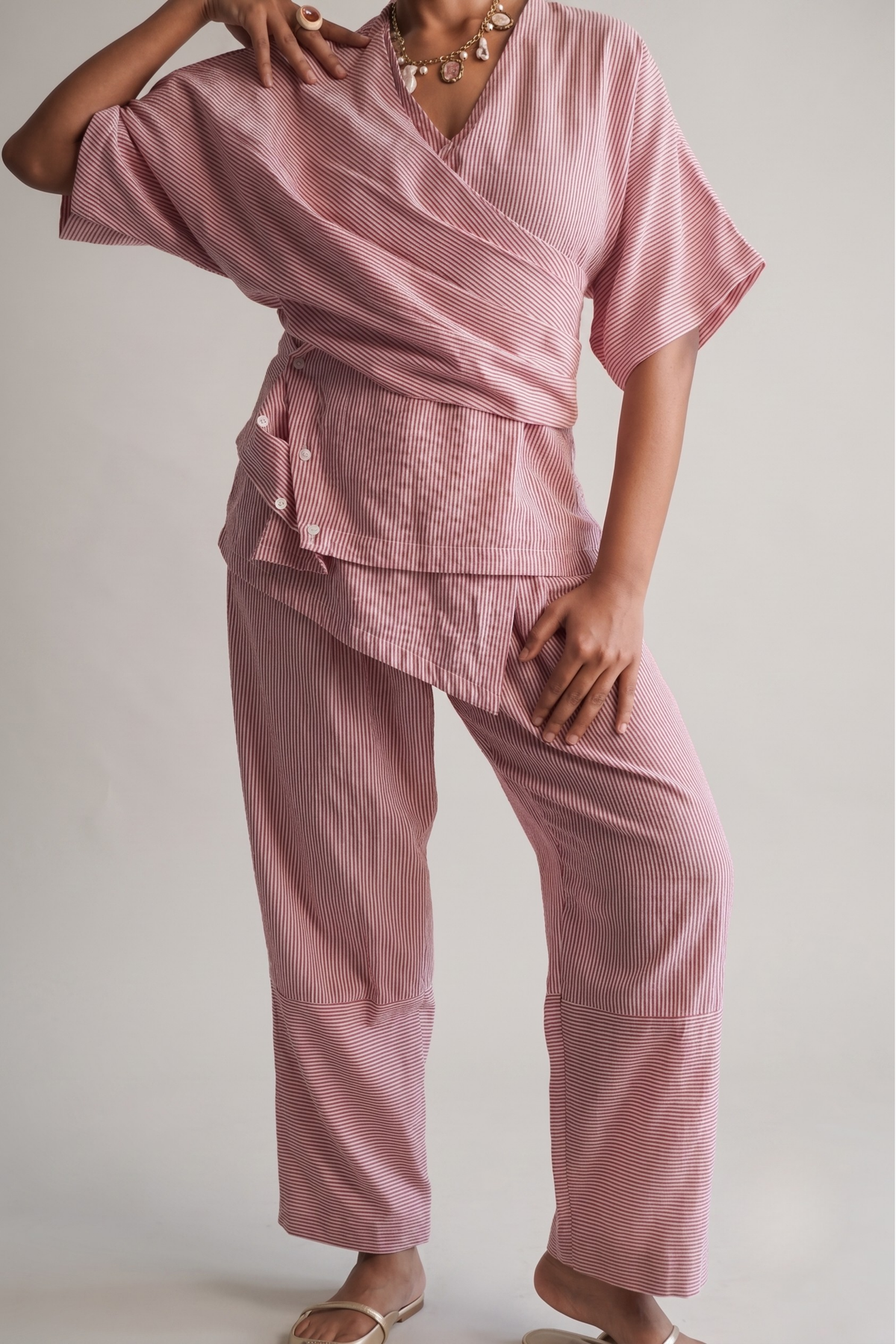 The Tide Wrap Top