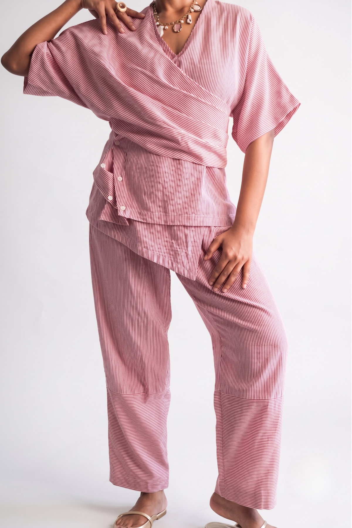 The Tide Wrap Top