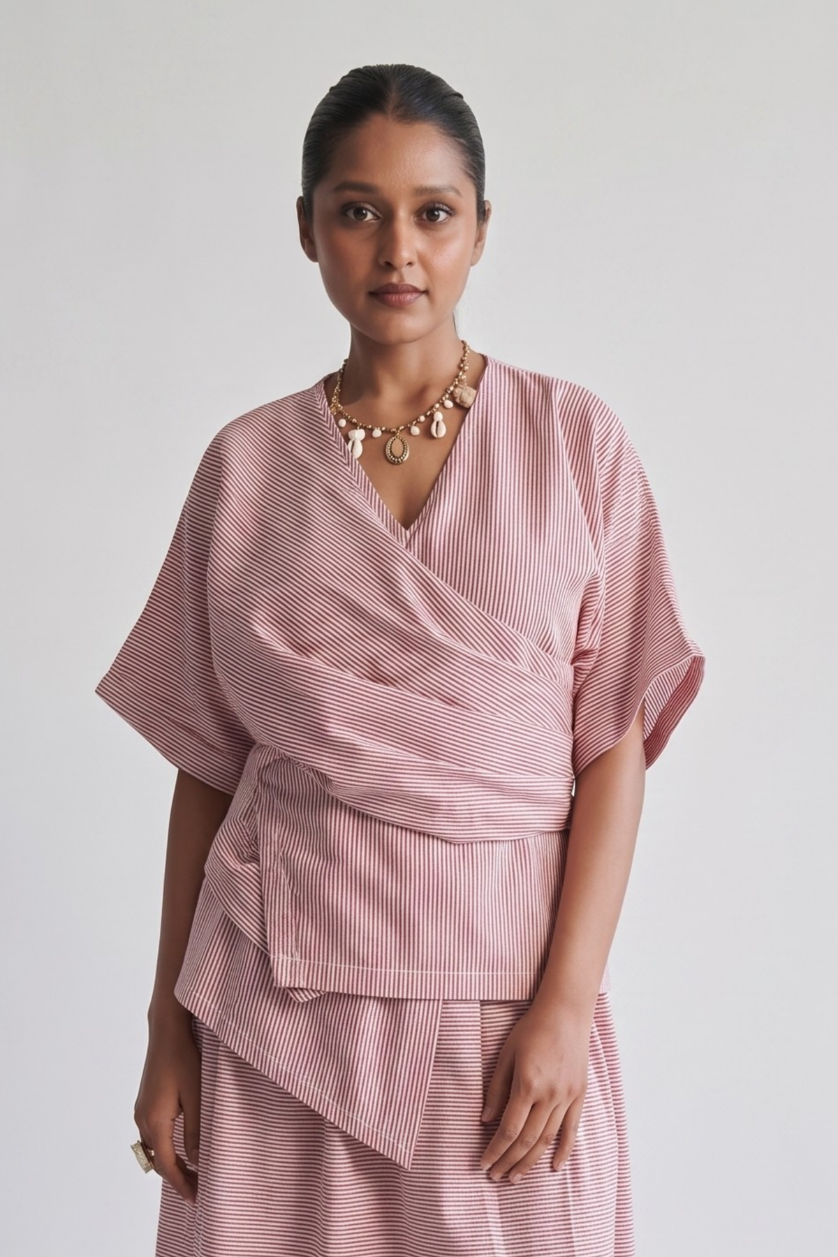 The Tide Wrap Top