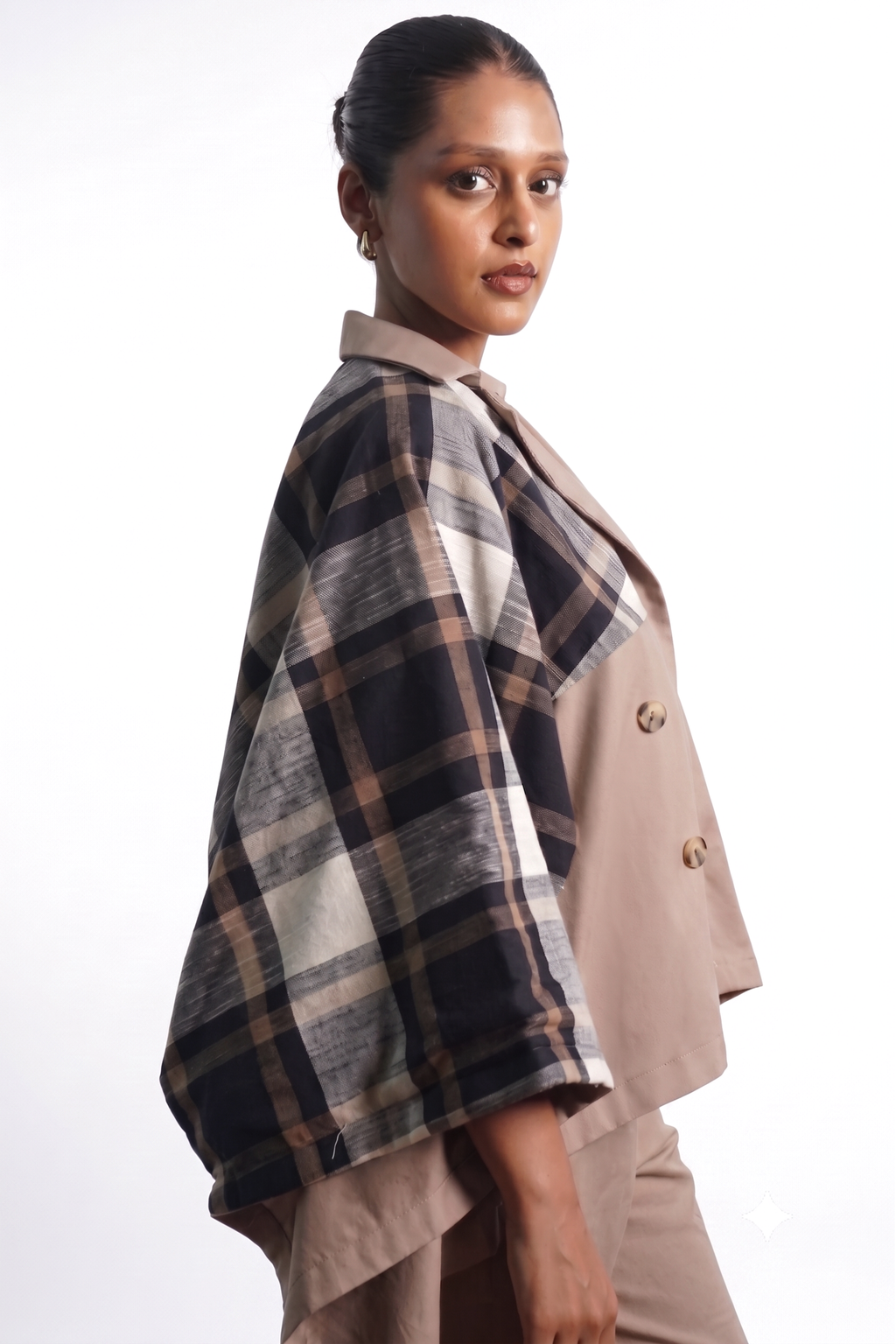 Brown Handscape Jacket