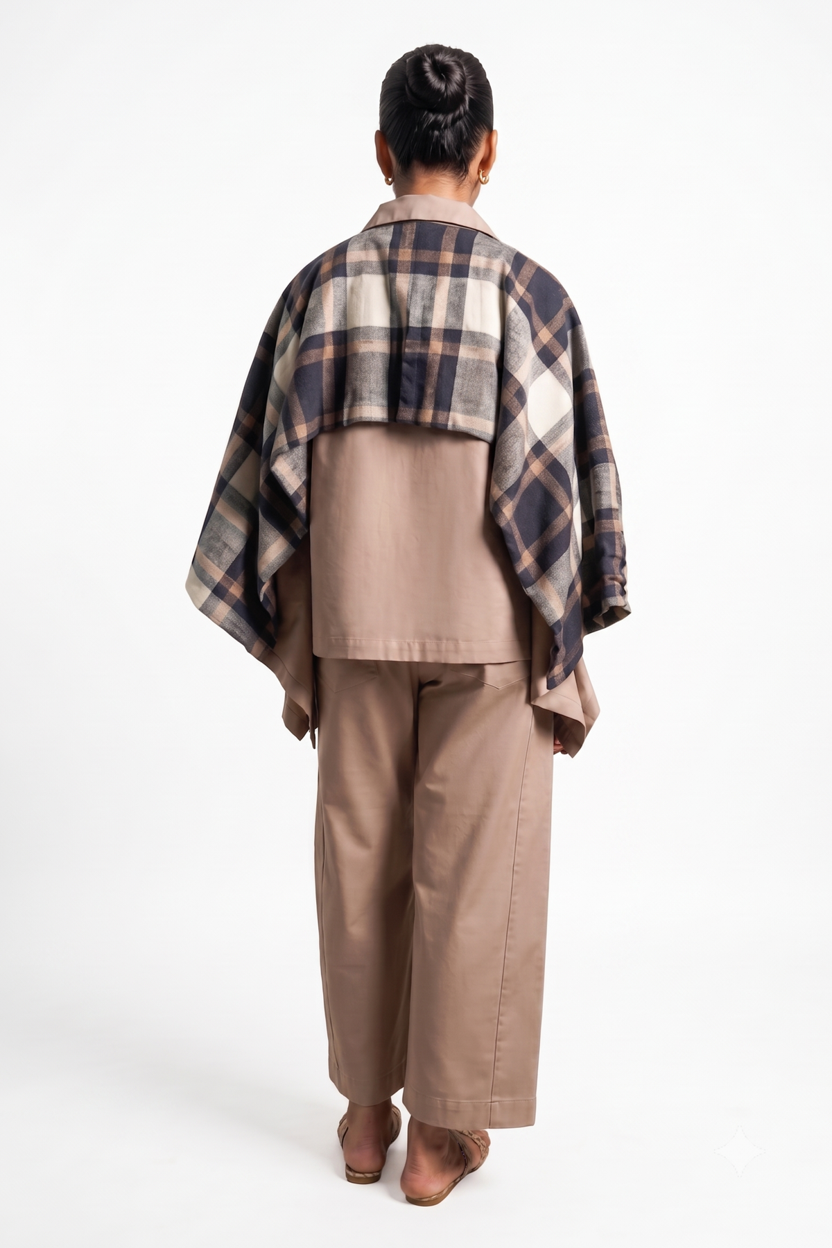 Brown Handscape Jacket