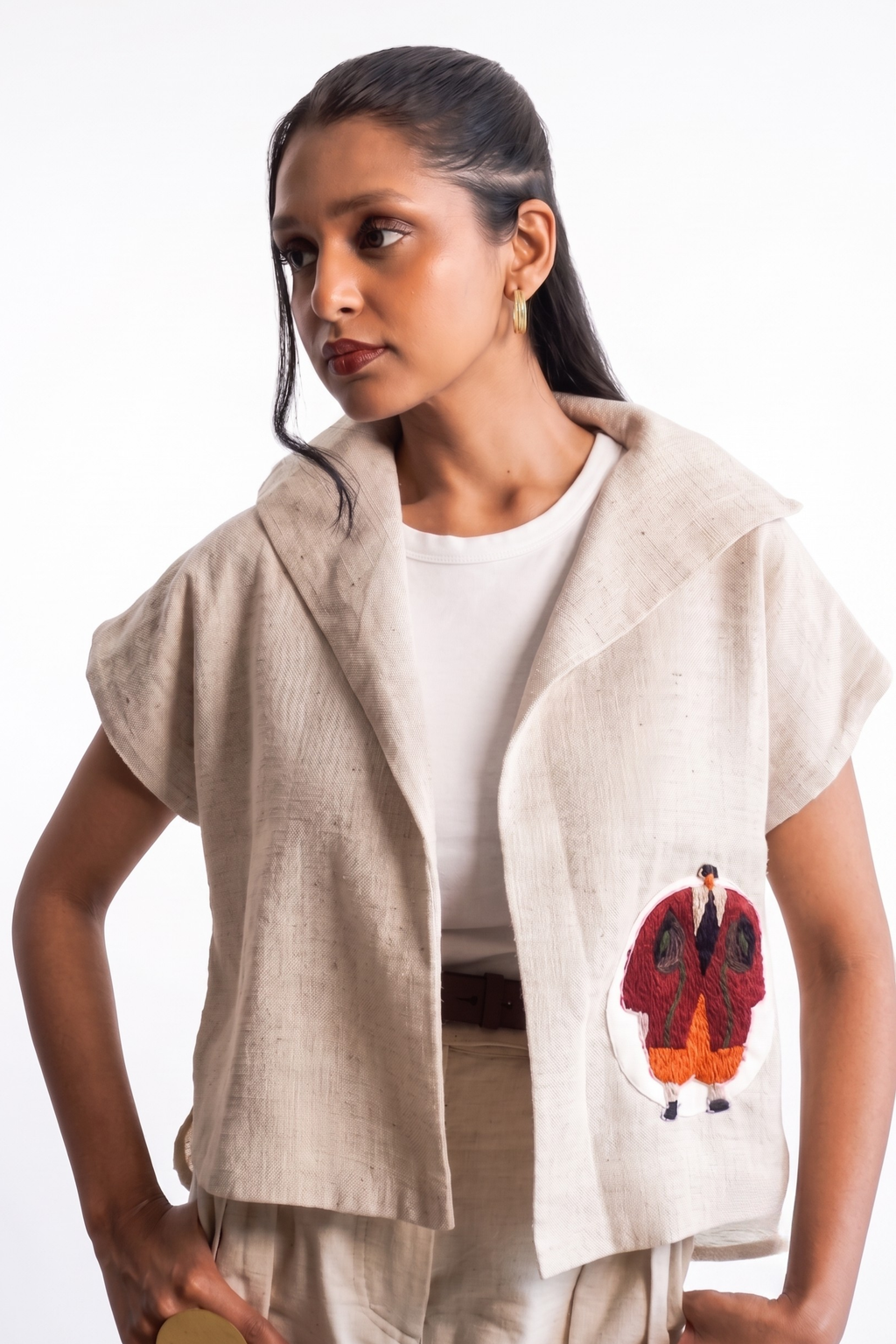 The Everyday Embroidered Soul Jacket Cape