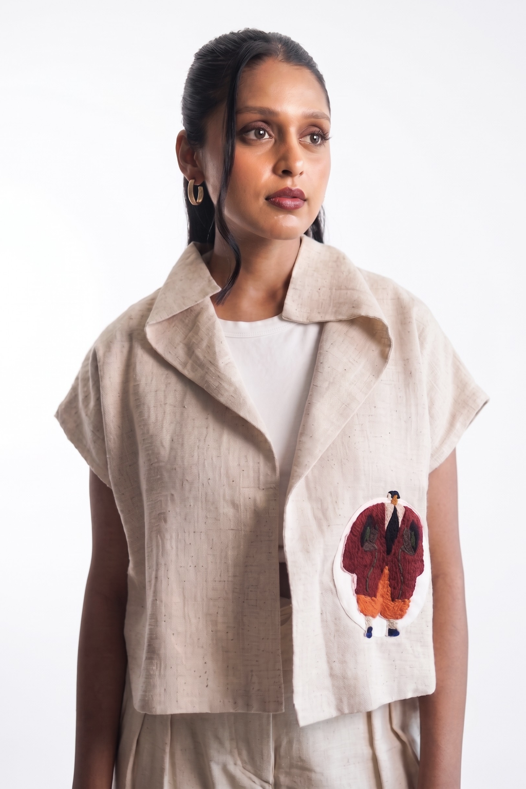 The Everyday Embroidered Soul Jacket Cape