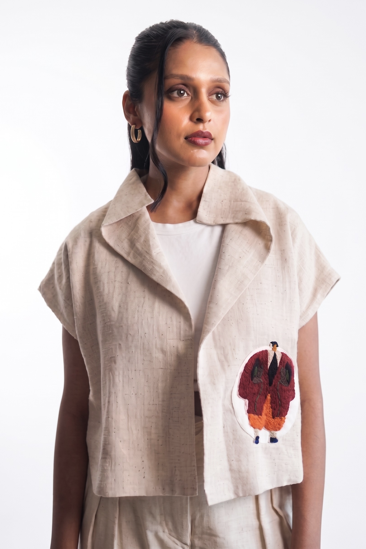The Everyday Embroidered Soul Jacket Cape