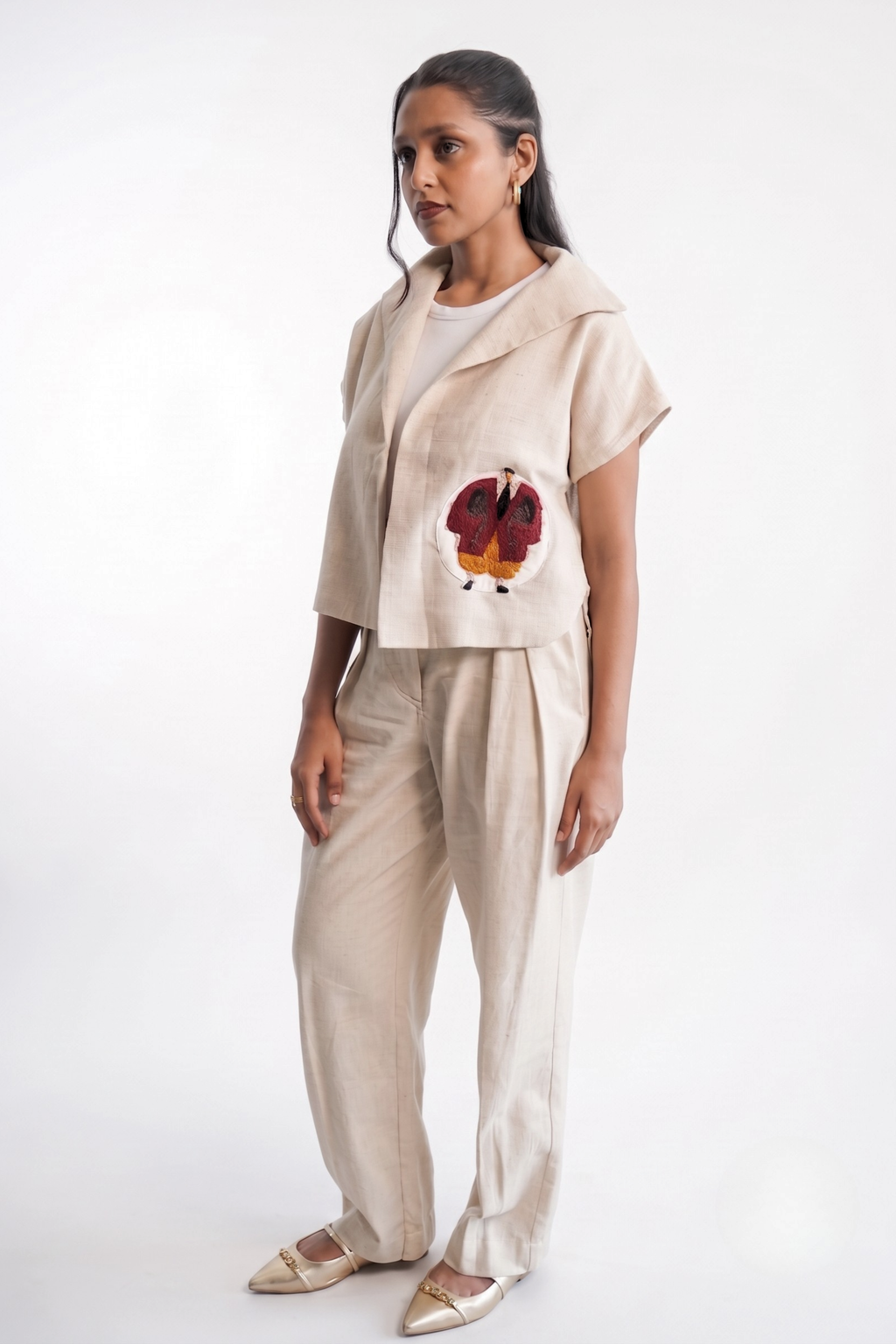 The Everyday Embroidered Soul Jacket Cape