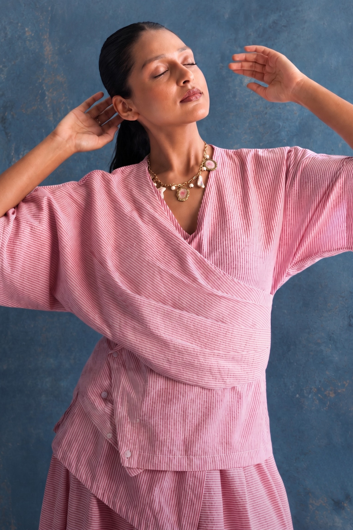 The Tide Wrap Top