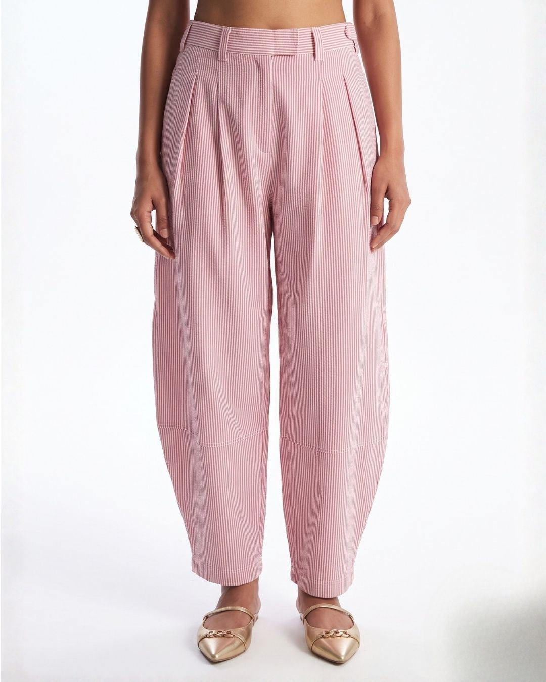The Meridian Barrel Pants