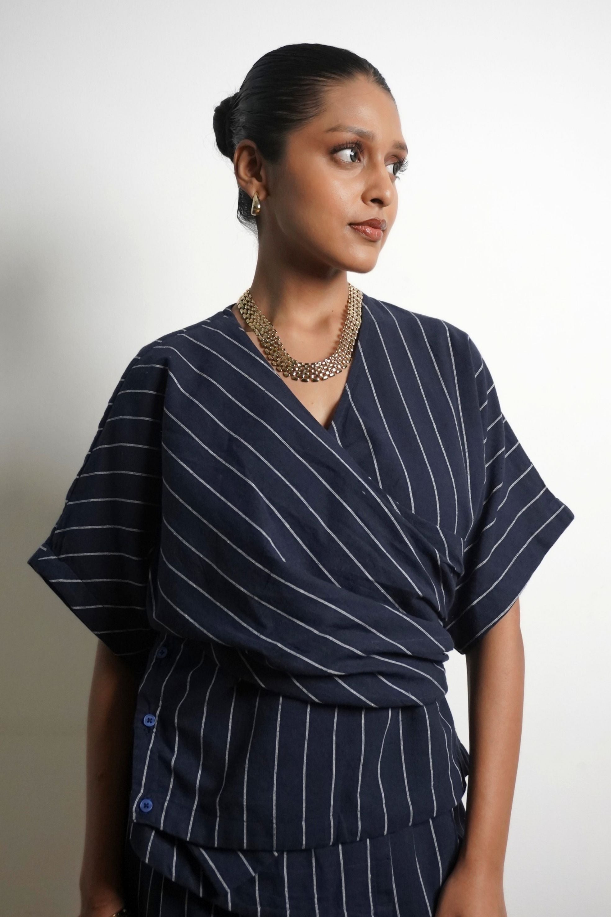 The Tide Wrap Top