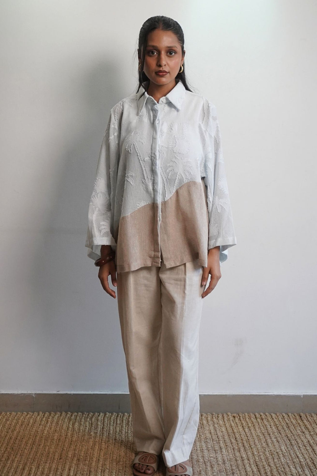 The jute palm conscious relaxed shirt