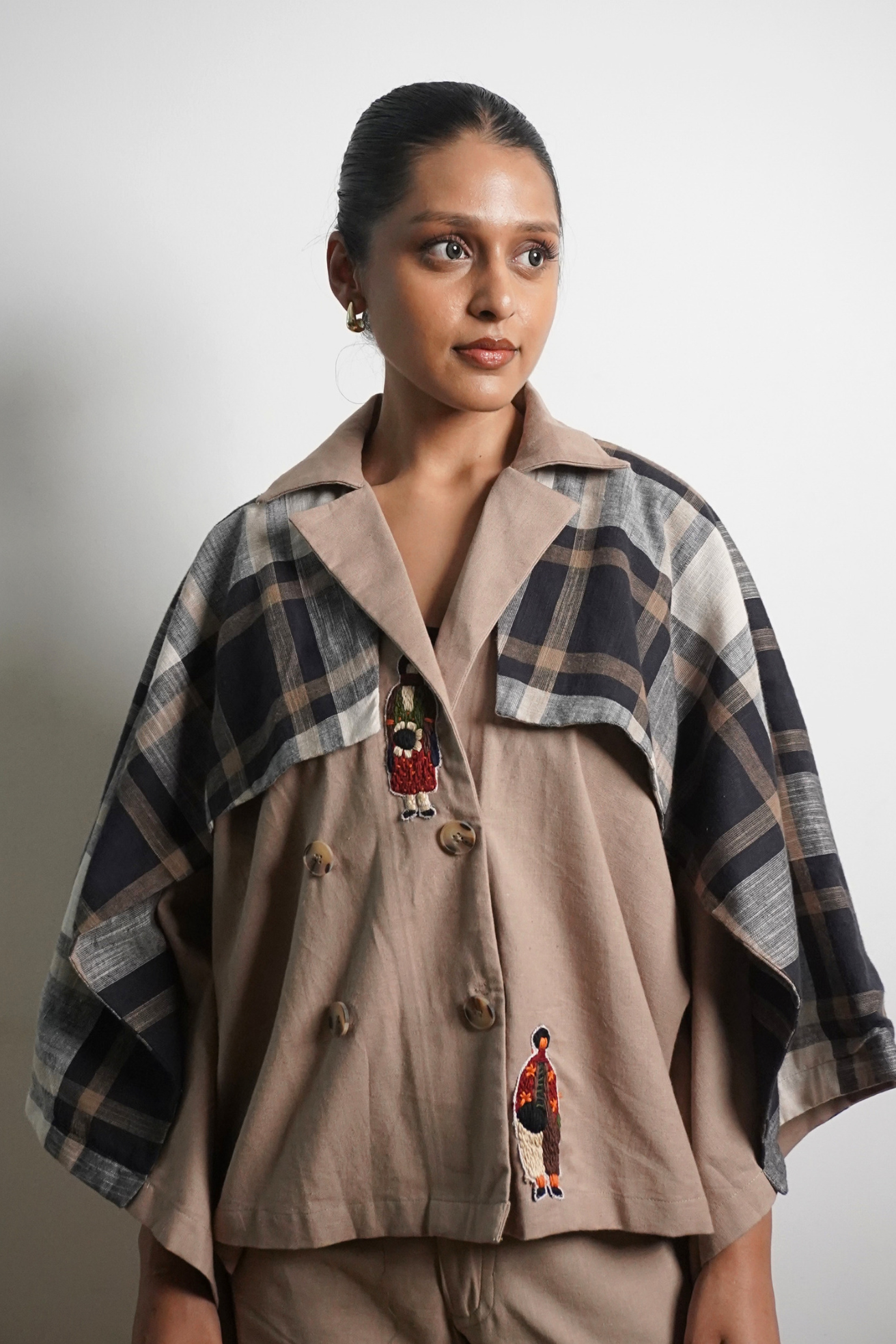 Brown Handscape Jacket