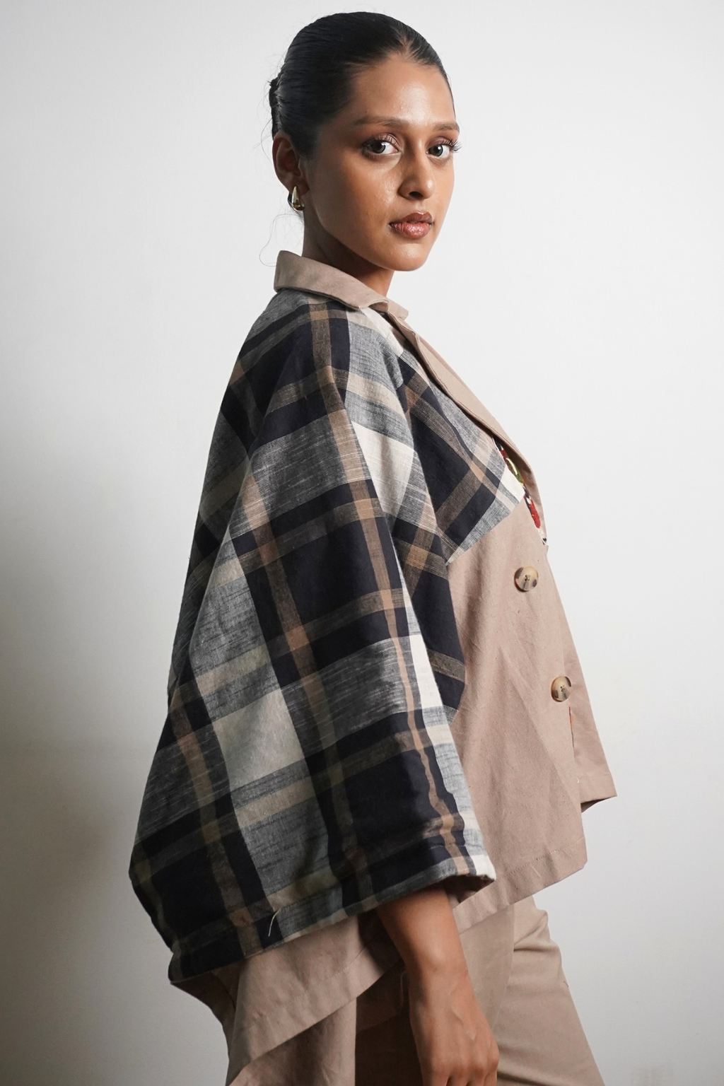 Brown Handscape Jacket