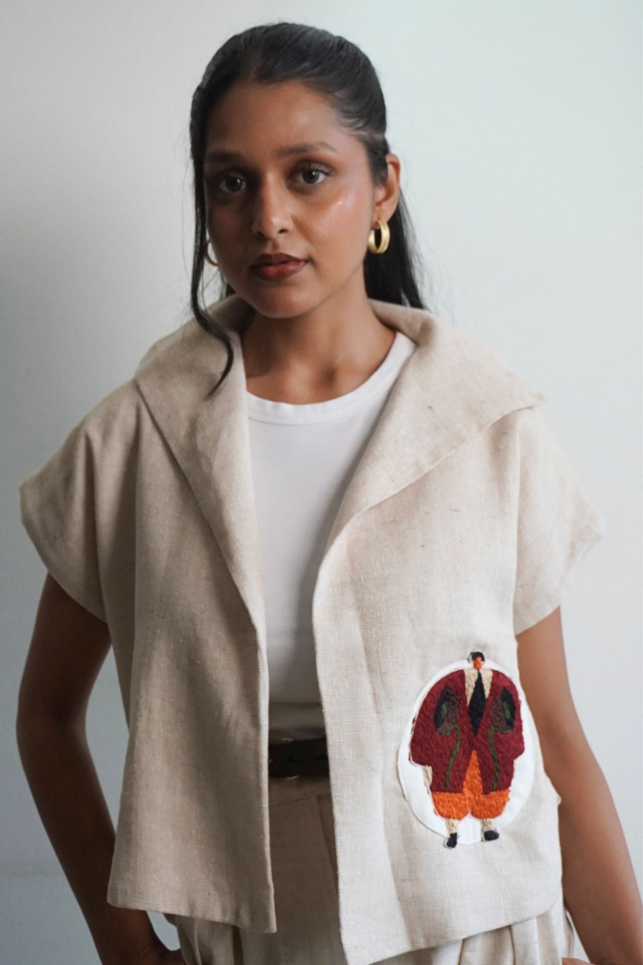 The Everyday Embroidered Soul Jacket Cape