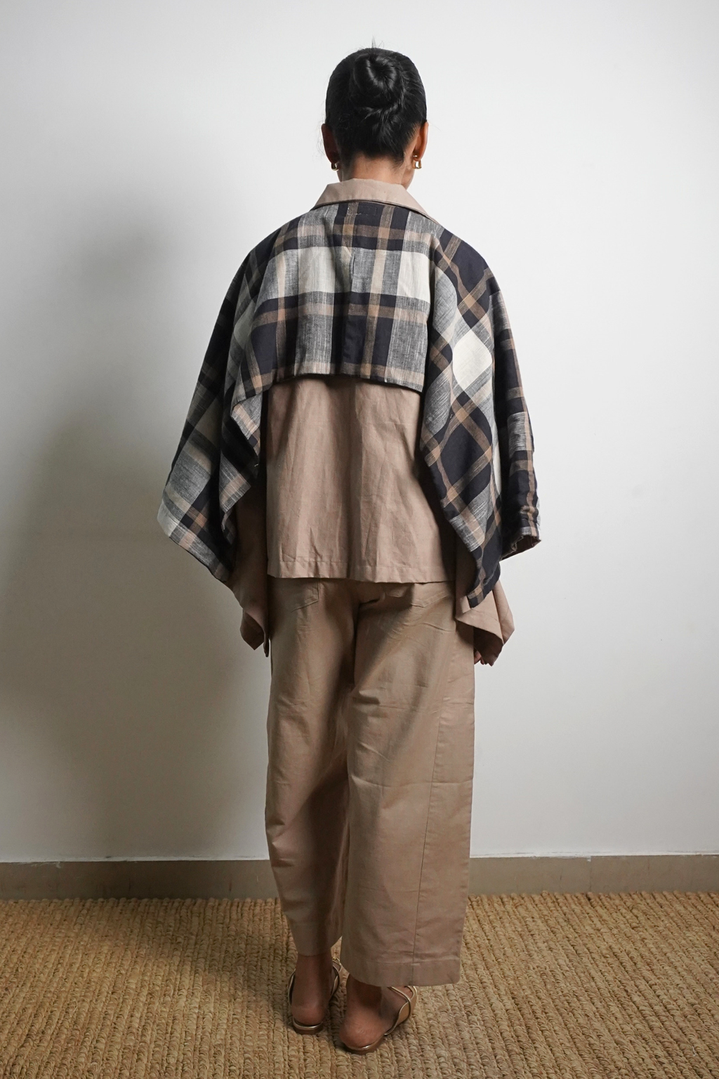 Brown Handscape Jacket