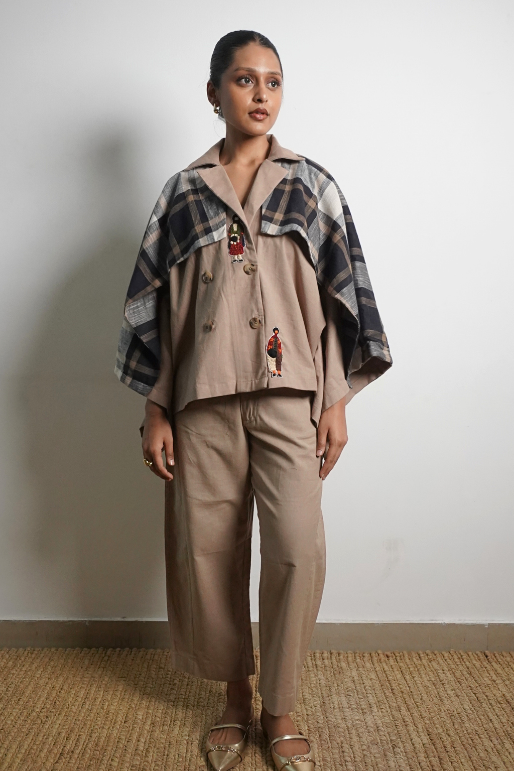 Brown Handscape Jacket