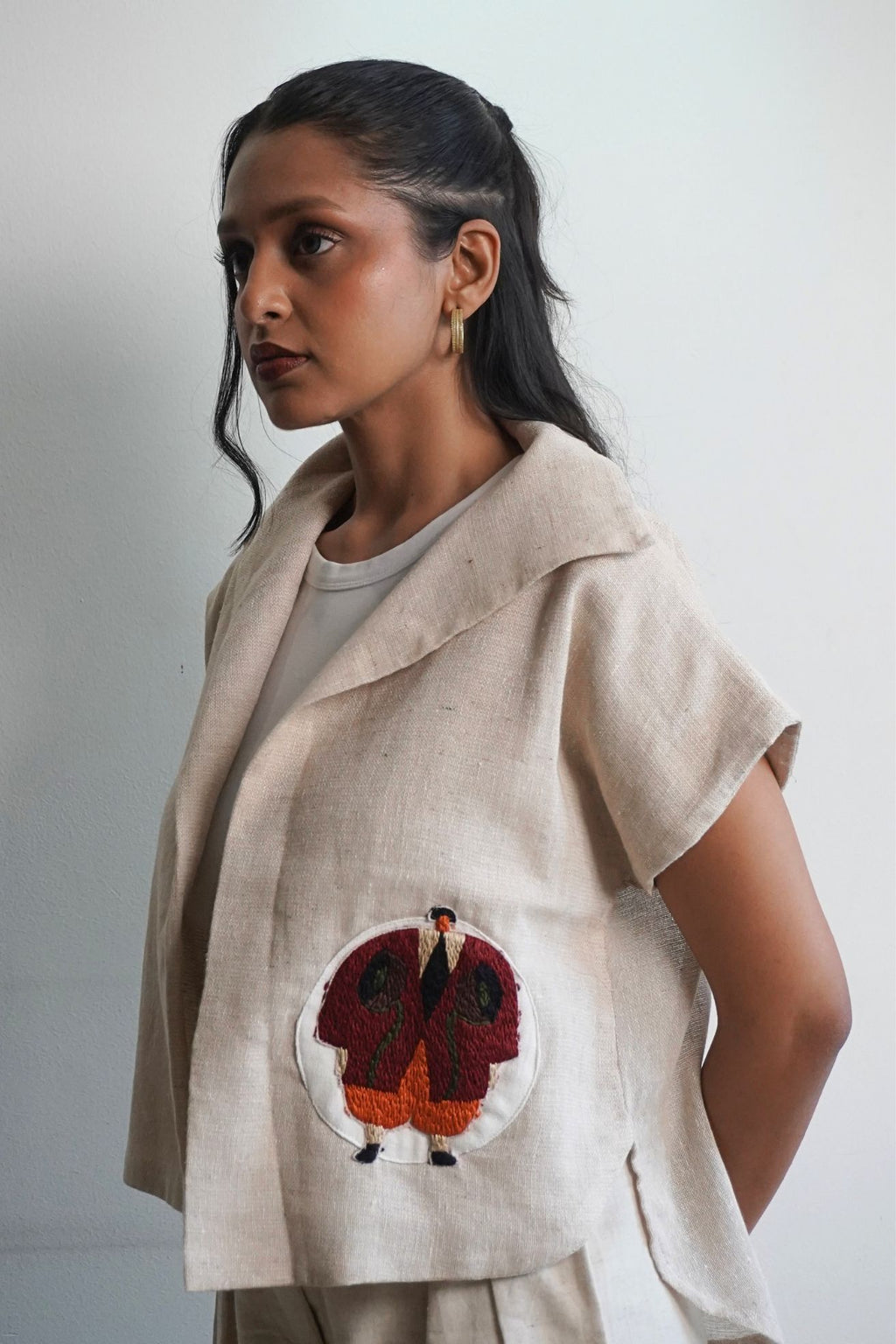 The Everyday Embroidered Soul Jacket Cape