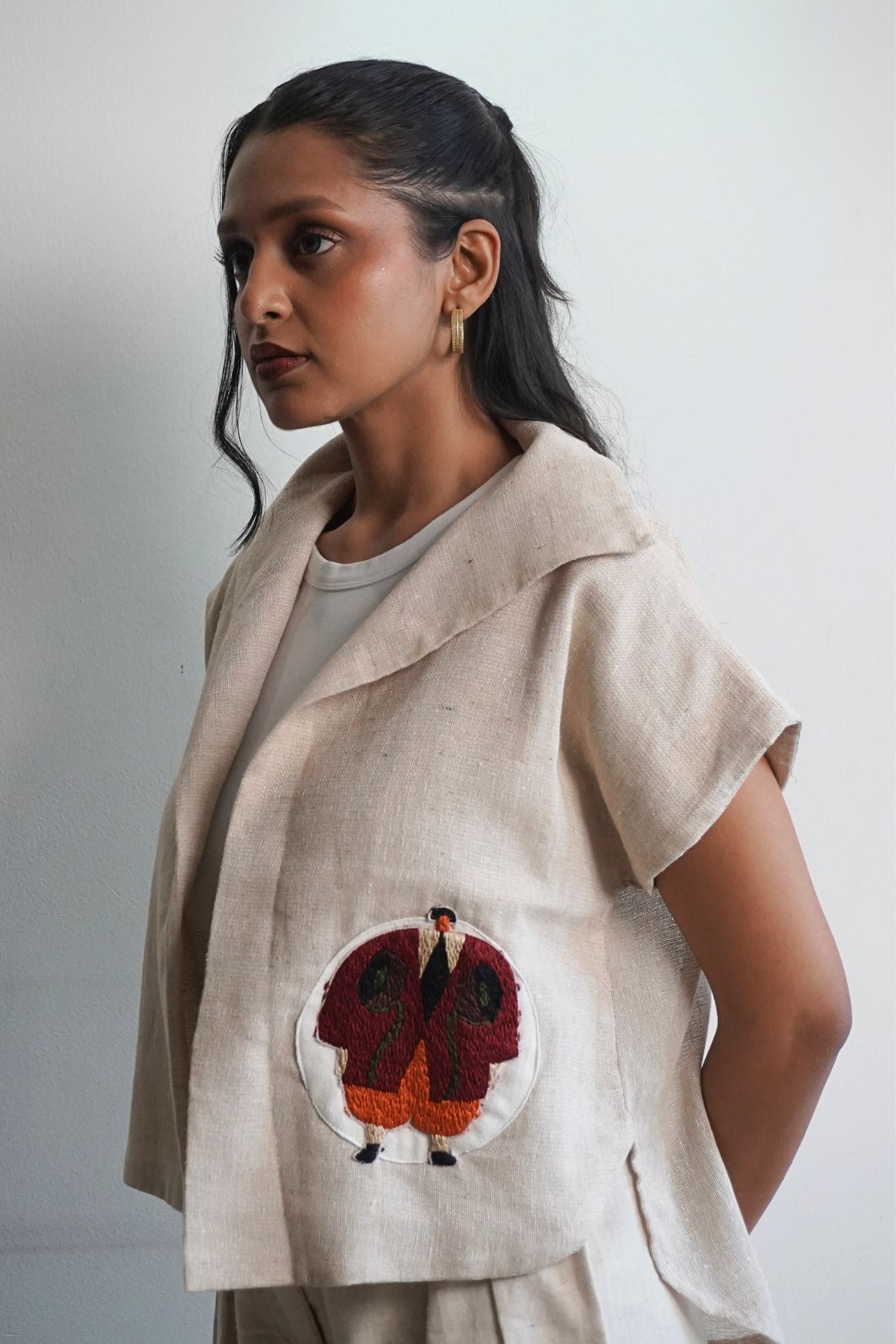 The Everyday Embroidered Soul Jacket Cape