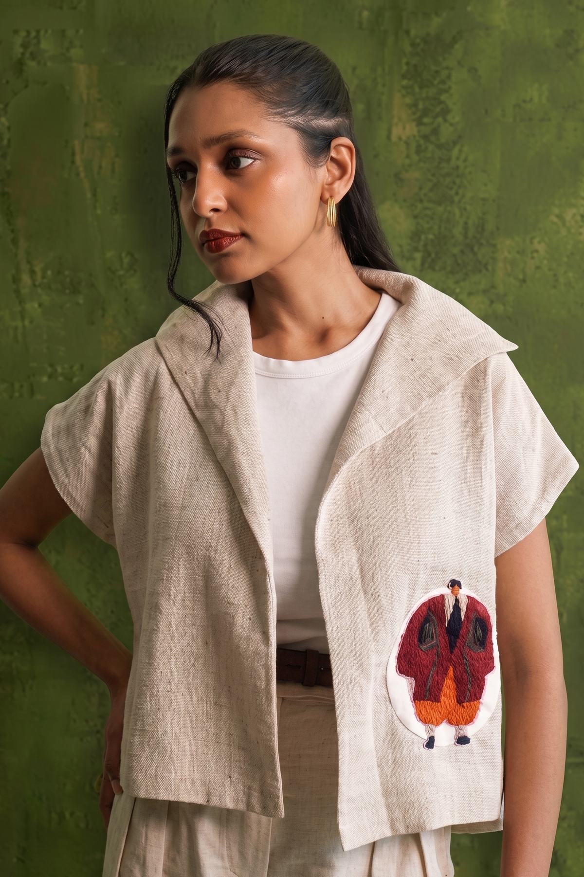 The Everyday Embroidered Soul Jacket Cape